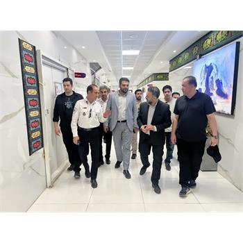 بازدید مسئولان وزارت بهداشت از مرکز فوریت‌های پزشکی ثارالله و مرز خسروی
