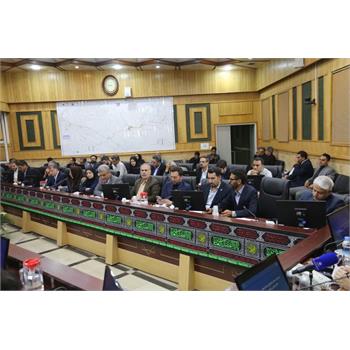 حضور رئیس دانشگاه دکتر سروش و معاون تحقیقات و فناوری در نشست وزیر ارتباطات و استاندار کرمانشاه با نخبگان حوزه فناوری
